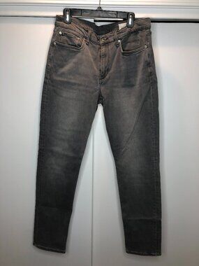 Rag &Bone Mens Gray Jeans 34W , L 32 , Like New